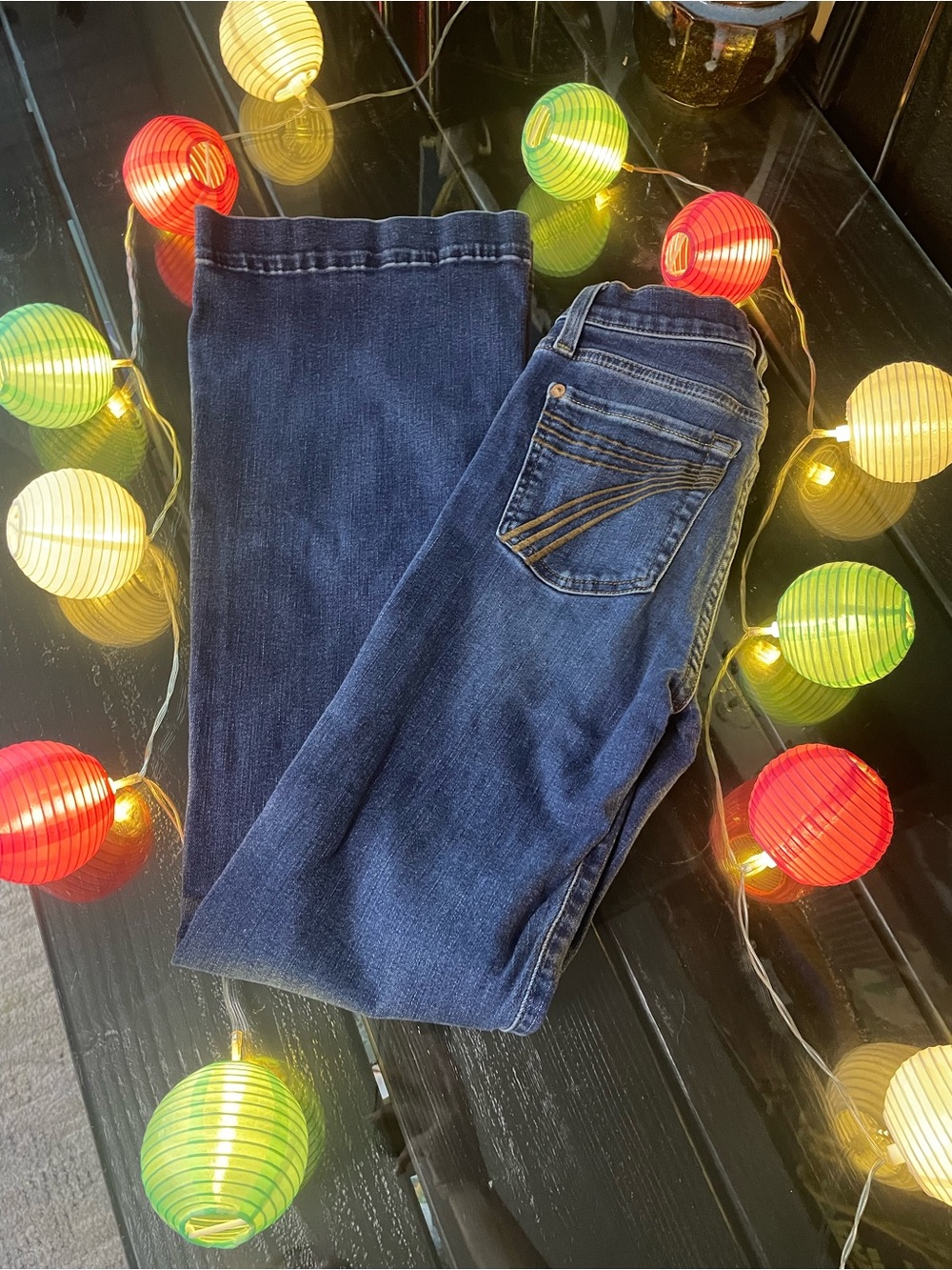 7 For All Mankind Indigo Bootcut Jeans